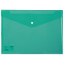 MAPA PLASTIC A4 DELI, cu capsa, CULORI TRANSLUCIDE