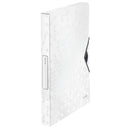 MAPA PLASTIC A4 LEITZ Wow Jumbo, cotor 30mm si elastic, CULORI METALIZATE