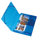 MAPA PLASTIC A4 HERLITZ, cotor 40mm si elastic, CULORI TRANSLUCENTE