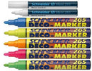 MARKER DECO CU CRETA SCHNEIDER 265 - scriere 1,00-3,00 mm