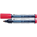 MARKER WHITEBOARD+FLIPCHART SCHNEIDER 290, set 4 culori - scriere 1,00-3,00 mm