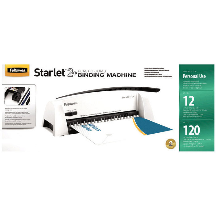 MASINA DE INDOSARIAT MANUAL FELLOWES STARLET 2+ A4, maxim 120 coli*