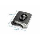 MOUSE PAD Kensington Duo Gel / SILICON, 182 x 240 mm