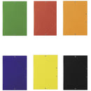 MAPA CARTON PLASTIFIAT, cu ELASTIC, A4, DONAU, 400 gr, COLOR