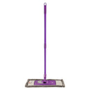 MOP plat microfibra ALBASTRU OTI cu coada telescopica 140 cm, 14 x 45 cm