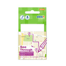 NOTES ADEZIV 51 x 76mm, HO-21708, ALB-TRANSPARENT, PLASTIC, 50 file/set