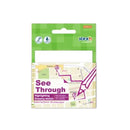 NOTES ADEZIV 76 x 76mm, HO-21712, ALB-TRANSPARENT, PLASTIC, 50 file/set