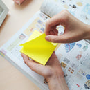 NOTES ADEZIV 76 X 76mm, NEON, extra-sticky, 90 file