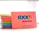 NOTES ADEZIV 76 x 127mm, 100 file/set, CULORI NEON
