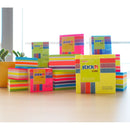 NOTES ADEZIV CUB 76 x 76mm, HO-21536, 400 file/set, MIX ROZ