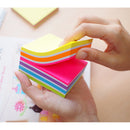 NOTES ADEZIV CUB 76 x 76mm, HO-21539, 400 file/set, MIX GALBEN