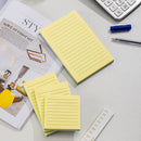 NOTES ADEZIV DELI 76 x 76mm, DLEA045, 4 x 25 file/set R-V-G-A liniat