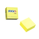 NOTES ADEZIV CUB 76 x 76mm, HO-21010, 400 file/set, NEON GALBEN