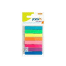 INDEX ADEZIV 8 x 45mm, HO-21401, NEON, PLASTIC, 8 x 20 file/set