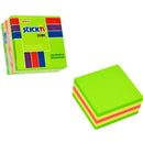 NOTES ADEZIV 51 x 51mm, HO-21534, 250 file/set, NEON VERDE