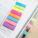 INDEX ADEZIV 12 x 45mm, HO-21345, NEON MIX + RIGLA, PLASTIC, 8 x 25 file/set