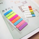 INDEX ADEZIV 12 x 45mm, HO-21345, NEON MIX + RIGLA, PLASTIC, 8 x 25 file/set