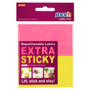 ** NOTES ADEZIV 51 x 88mm, HO-21685, extra-sticky, 2 x 30 file/set, NEON, lichidare de stoc