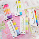 INDEX ADEZIV 15 x 45mm, HARTIE, 6 x 30 file/set