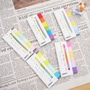 INDEX ADEZIV 15 x 45mm, HARTIE, 6 x 30 file/set