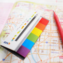INDEX ADEZIV 15 x 45mm, HARTIE, 6 x 30 file/set