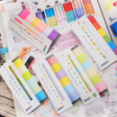 INDEX ADEZIV 15 x 45mm, HARTIE, 6 x 30 file/set