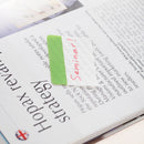 INDEX ADEZIV 25 x 38mm, HO-21607, NEON, PLASTIC, 4 x 20 file/set
