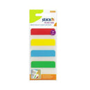 INDEX ADEZIV 38 x 51mm, HO-21608, NEON, PLASTIC, 4 x 20 file/set