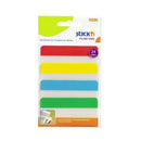 INDEX ADEZIV 38 x 76mm, HO-21609, NEON, PLASTIC, 4 x 20 file/set