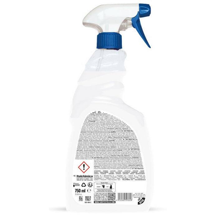 ODORIZANT CAMERA Sanitec cu pulverizator, 750ml