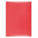 MAPA CARTON PLASTIFIAT, cu ELASTIC, A4, Office Products, 300 gr, COLOR*