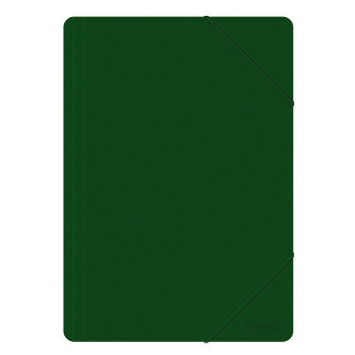 *MAPA PLASTIC A4 Office Products, cu elastic, VERDE, lichidare de stoc