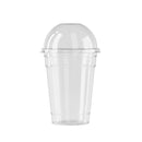 PAHAR PLASTIC REUTILIZABIL TRANSPARENT CRISTAL Fresh/Shake, 50 buc/set, 400ml