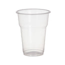 PAHAR PLASTIC TRANSPARENT REUTILIZABIL, set 50 buc, 250 ml