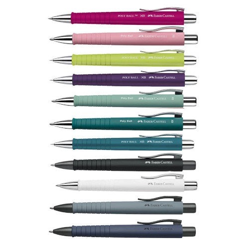PIX PLASTIC cu MECANISM FABER-CASTELL GRIP POLY BALL, scriere M
