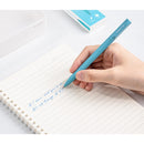 PIX GEL cu MECANISM DELI NUSIGN ALBASTRU, scriere 0,5mm