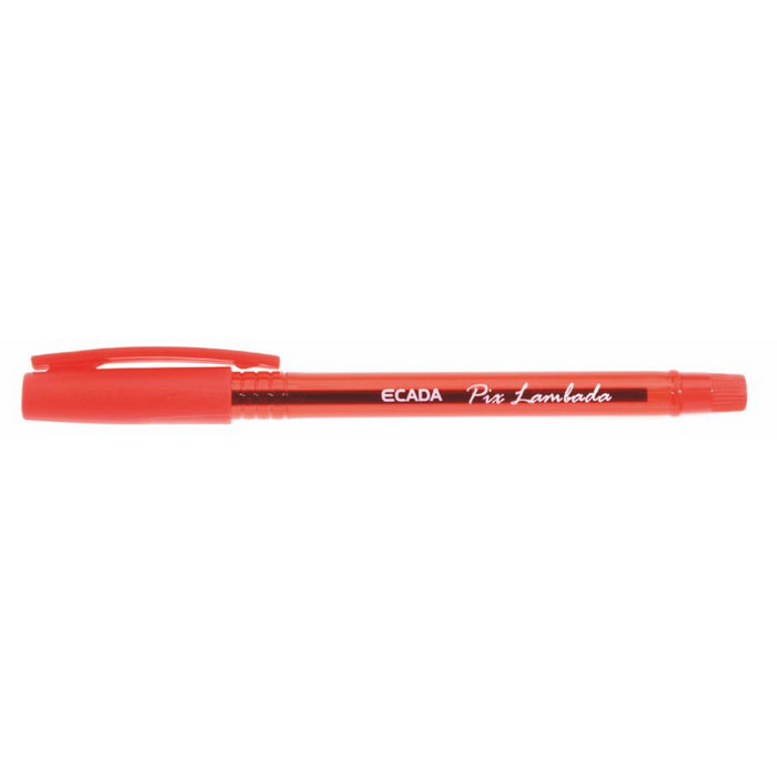 *PIX PLASTIC cu CAPAC ECADA LAMBADA, 1,00 mm, ROSU, lichidare de stoc