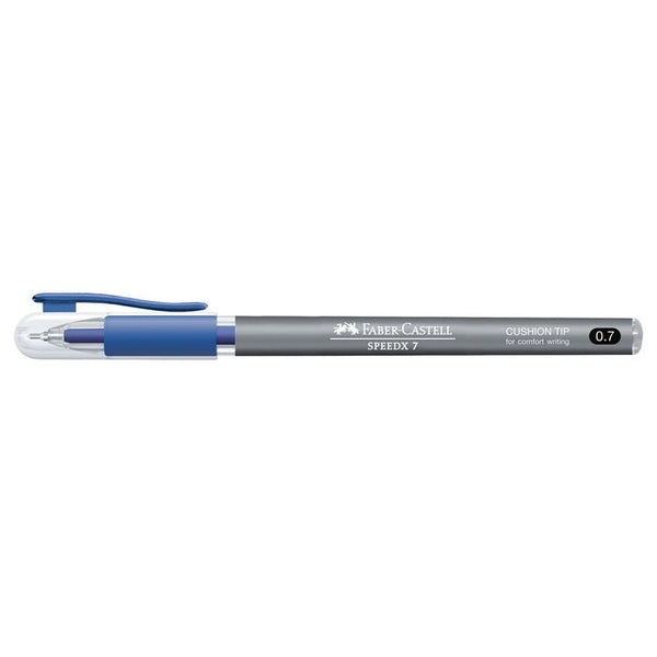 *PIX PLASTIC cu CAPAC FABER-CASTELL SPEEDX 7 - 0,7 mm, NEGRU, lichidare de stoc