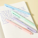 PIX PLASTIC cu MECANISM DELI ROBALL DLEQ117C PASTEL, scriere ALBASTRU, 0,7mm