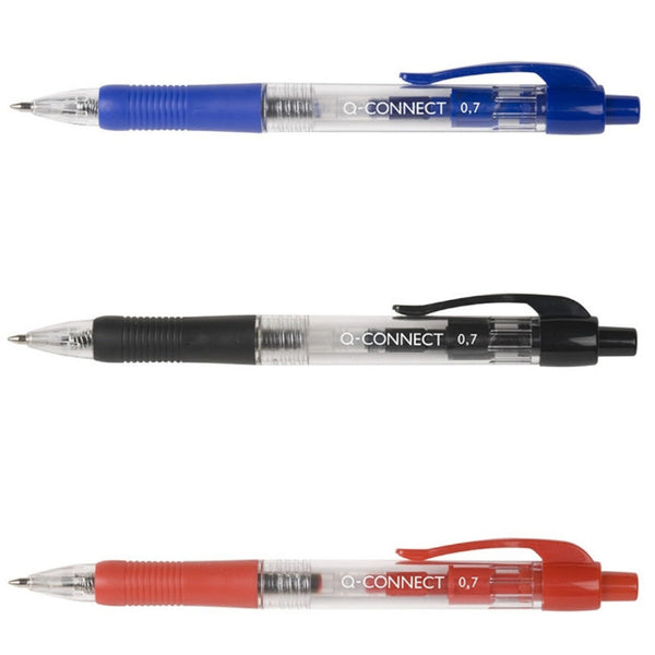 PIX PLASTIC cu MECANISM Q-Connect, scriere 0,7 mm, PROMO BackToSchool*