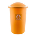 COS PLASTIC PLAFOR TOP, pentru colectare selectiva, 50 litri, COLOR, cu CAPAC COLOR*