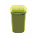 COS PLASTIC PLAFOR Fala cu CAPAC batant, pentru colectare selectiva, 50 litri, COLOR*