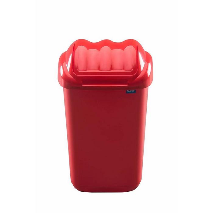 COS PLASTIC PLAFOR Fala cu CAPAC batant, pentru colectare selectiva, 50 litri, COLOR*