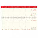PLANNER BIROU EGO BREF, 30 X 10 cm, HARTIE IVORY, ALBASTRU*
