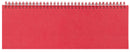 PLANNER BIROU EGO BREF, 30 X 10 cm, HARTIE IVORY, ROSU*