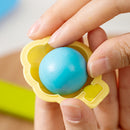 PLASTILINA COLOR DELI POLYBAG, set 12 culori 200 gr