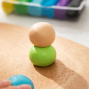 PLASTILINA COLOR DELI POLYBAG, set 6 culori 108 gr