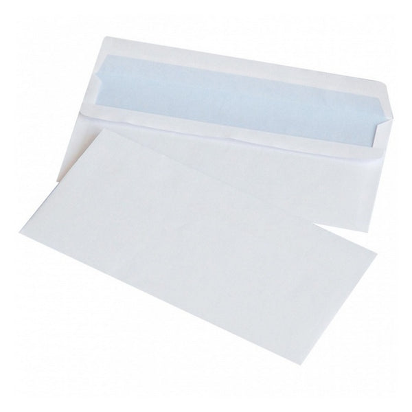 PLIC DL, 110 x 220 mm, SILICONIC, ALB, pachet 50 buc*