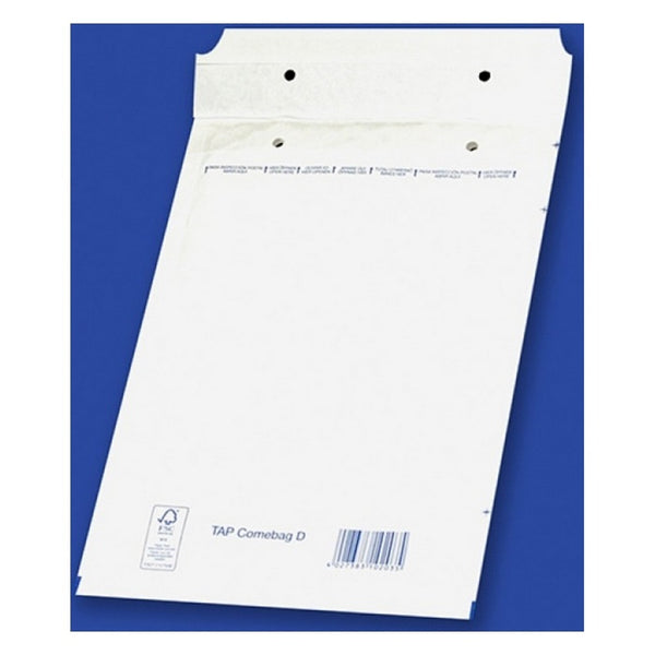 PLIC ANTISOC CU PERNA AER SILICONIC D14, 200 x 275/180 x 265 mm, ALB, pachet 10 buc