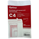 PLIC TC4, 229 x 324 mm, SILICONIC, ALB, Optima, BURDUF 30 mm, pachet 25 buc